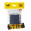 BRITE Розетка с заземлением с защитными шторками и крышкой 16А IP44 РСбш10-3-44-БрМ маренго