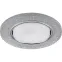 Светильник встраиваемый с белой LED подсветкой CD4041 потолочный GX53 без лампы, серебро, хром | 40518 | Feron