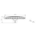 Светильник уличный LED SPP-506-0-30K-060 60Вт 6000лм 3000K IP65 КСС Д черный