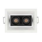 Светильник MS-ORIENT-BUILT-TURN-TC-S67x90-5W Day4000 (WH-BK, 30 deg, 230V) (Arlight, IP20 Металл, 5 лет) | 032232 | Arlight