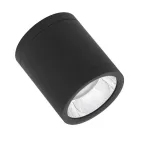Светильник светодиодный ДПО-15Вт  3000K  IP65 CRI80  угол 36° d-90мм черный  DOWNLIGHT SURFACE IP65 DN 90 P 15W 830 36D BK | 4058075768895 | LEDVANCE