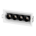 Светильник MS-ORIENT-BUILT-TURN-TC-S67x150-10W Warm3000 (WH-BK, 30 deg, 230V) (Arlight, IP20 Металл, 5 лет) | 031929 | Arlight