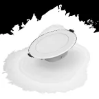                  Светильник встраиваемый downlight Elementary круг 5,5W 450lm 4000K 185-250V IP54 95*45 монтаж белый LED 1/40 | 999420205 | Gauss
               