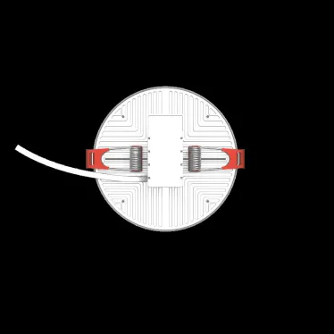 Светильник встраиваемый downlight Elementary Adjustable Frameless FL круг 17W, 1600lm, 4000K, Ø119mm, монтаж 55-95, 1/60 | 9034460218 | Gauss