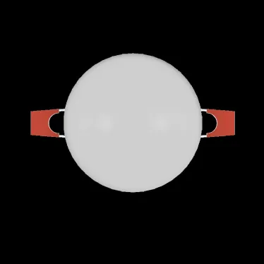 Светильник встраиваемый downlight Elementary Adjustable Frameless FL круг 9W, 800lm, 4000K, Ø85mm, монтаж 55-75, 1/100 | 9034460209 | Gauss