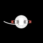 Светильник встраиваемый downlight Elementary Adjustable Frameless FL круг 9W, 800lm, 4000K, Ø85mm, монтаж 55-75, 1/100 | 9034460209 | Gauss