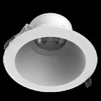                  Cветильник светодиодный DL-Lens Comfort встраиваемый 36W 4000К 230х128 мм IP20 угол 15 градусов белый | V1-R0-Y0511-10L01-2003640 | VARTON
               