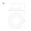 Светильник MS-BREEZE-BUILT-R125-16W Warm3000 (WH, 90 deg, 230V) (Arlight, IP20 Металл, 3 года) | 036614 | Arlight