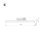 Светильник LGD-TUBE-TURN-4TR-L900-30W Day4000 (BK, 180 deg, 230V) (Arlight, IP20 Металл, 3 года) | 035671 | Arlight