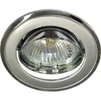                  Светильник точечный встраиваемый под лампу 301T-MR16 50W G5.3 титан-хром/ Titan-Chrome | 17535 | FERON
               
