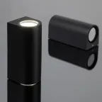 Декоративная подсветка WL39 BK MR16/GU10 (2 шт.), черный, для интерьера, фасадов зданий | Б0054412 | ЭРА