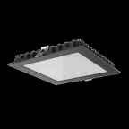 Светильник светодиодный ДВО "ВАРТОН" DL-03 квадратный25W 4000K IP54/IP44 RAL9005 черный матовый | V1-R0-T0342-10000-4402540 | VARTON