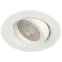 Светильник светодиодный встраиваемый KL LED 22A-5 3K WH LED круглый поворотн. LED SMD 5W 3000K белый | Б0037036 | ЭРА