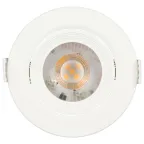 Светильник светодиодный встраиваемый KL LED 22A-5 3K WH LED круглый поворотн. LED SMD 5W 3000K белый | Б0037036 | ЭРА