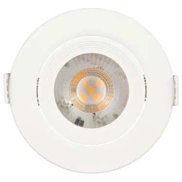 Светильник светодиодный встраиваемый KL LED 22A-5 3K WH LED круглый поворотн. LED SMD 5W 3000K белый | Б0037036 | ЭРА
