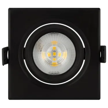 Светильник светодиодный встраиваемый KL LED 21A-5 4K BK квадратный поворотн. SMD 5W 4000K | Б0039688 | ЭРА