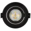 Светильник светодиодный встраиваемый KL LED 22A-5 4K BK круглый поворотн. LED SMD 5W 4000K ч | Б0039687 | ЭРА