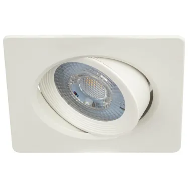 Светильник светодиодный встраиваемый KL LED 21A-5 3K WH LED квадратный поворотн. LED SMD 5W 3000K белый | Б0037034 | ЭРА