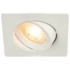 Светильник светодиодный встраиваемый KL LED 21A-5 3K WH LED квадратный поворотн. LED SMD 5W 3000K белый | Б0037034 | ЭРА