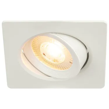Светильник светодиодный встраиваемый KL LED 21A-5 3K WH LED квадратный поворотн. LED SMD 5W 3000K белый | Б0037034 | ЭРА