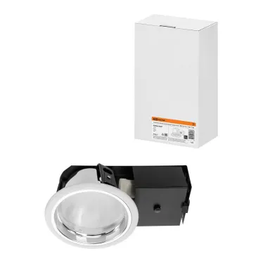 Светильник встраиваемый под лампу ЛВО 04 Downlight 2х15Вт КЛЛ Е27 IP20 | SQ0342-0027 | TDM