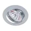 Светильник встраиваемый литой под лампу KL1A CH /1 поворотный MR16, 12V/220V, 50W хром (100/2100) | Б0048969 | ЭРА