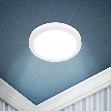 LED 8-18-4K Светильник  светодиодный круглый  накладной LED 18W  220V 4000K, белый  | Б0050276 | ЭРА