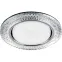 Светильник потолочный встраиваемый под лампу GX53 CD4033 20LED*2835 SMD 4000K, 15W GX53, без лампы, прозрачный, хром | 32997 | FERON