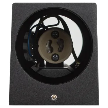 Декоративная подсветка WL38 BK MR16/GU10 (2 шт.), черный, для интерьера, фасадов зданий | Б0054410 | ЭРА