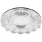 Светильник точечный встраиваемый под лампу, с LED подсветкой CD912 15LED*2835 SMD 4000K, MR16 50W G5.3, прозрачный, хром | 28919 | FERON