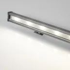 Прожектор светодиодный архитектурный AR-LINE-1000L-48W-24V RGB-Day4000 (Grey, 15x45 deg, DMX512) | 027282 | Arlight