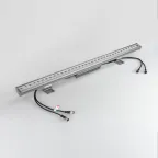 Прожектор светодиодный архитектурный AR-LINE-1000L-36W-24V RGB (Grey, 30 deg, DMX512) | 023633 | Arlight