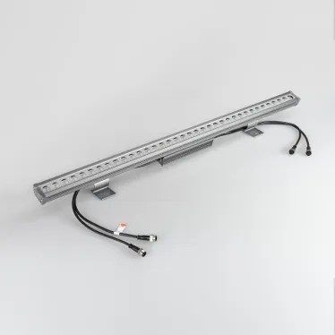 Прожектор светодиодный архитектурный AR-LINE-1000L-36W-24V RGB (Grey, 30 deg, DMX512) | 023633 | Arlight