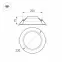 Светильник IM-CYCLONE-R230-30W Day4000 (WH, 90 deg) (Arlight, IP40 Металл, 3 года) | 023217(2) | Arlight