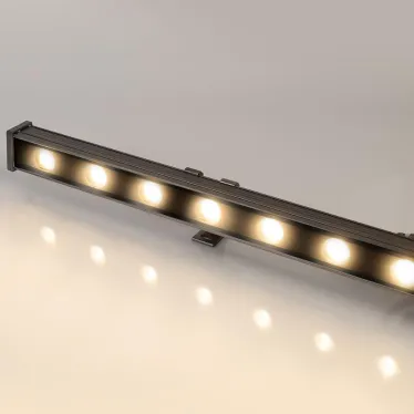 Прожектор светодиодный архитектурный AR-LINE-1000S-18W-220V Warm (Grey, 30 deg) | 024300 | Arlight