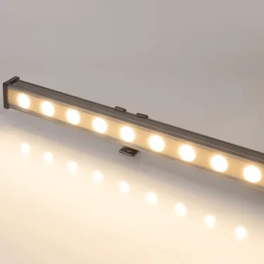 Прожектор светодиодный архитектурный AR-LINE-1000M-24W-220V Warm (Grey, 30 deg) | 024303 | Arlight