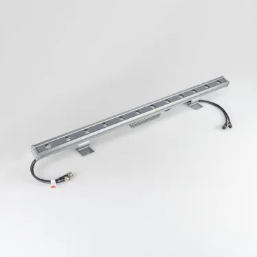 Прожектор светодиодный архитектурный AR-LINE-1000L-48W-24V RGB-Warm3000 (Grey, 15x45 deg, DMX512) | 027958 | Arlight