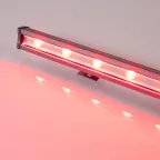 Прожектор светодиодный архитектурный AR-LINE-1000L-48W-24V RGB-Warm3000 (Grey, 15x45 deg, DMX512) | 027958 | Arlight