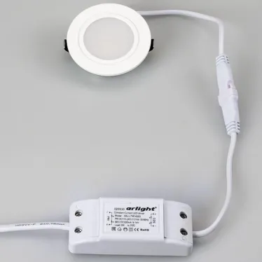 Светодиодный светильник LTM-R60WH-Frost 3W Day White 110deg | 020761 | Arlight