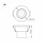 Светодиодный светильник LTM-R52WH 3W Warm White 30deg | 015393 | Arlight