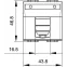 BRAVA Розетка компьютерная RJ45 категория 5е разъем PcNet