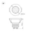Светодиодный светильник LTM-R50WH 5W Day White 25deg | 020755 | Arlight