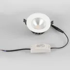 Светодиодный светильник LTD-105WH-FROST-9W Day White 110deg (ARL, Металл) | 021492 | Arlight