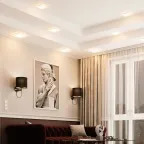 Светильник светодиодный встраиваемый Backlight BL124 Квадрат. Акрил, 12+4W, LED 3000K, 190*190, | BL124 | Gauss
