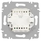 Выключатель Intro Accent 6-102-07 с подсветкой, 10А-250В, IP20, СУ, AL/CU, графит