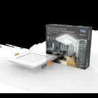 Светильник светодиодный встраиваемый Backlight BL123 Квадрат. Акрил, 6+3W, LED 4000K, 145*145, | BL123 | Gauss