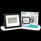 Прожектор светодиодный Elementary 100W 9475lm 4000К 175-265V IP65 черный LED 1/4 | 613100110 | Gauss