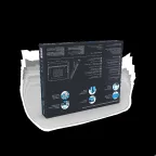 Прожектор светодиодный Qplus 150W 18000lm 6500K 175-265V IP65 графитовый LED 1/4 | 690511150 | Gauss