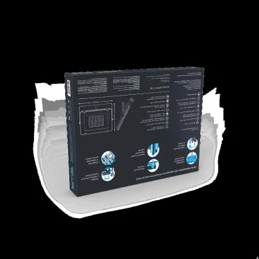 Прожектор светодиодный Qplus 150W 18000lm 6500K 175-265V IP65 графитовый LED 1/4 | 690511150 | Gauss