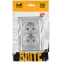 BRITE Розетка двойная с заземлением без защитных шторок 16А в сборе РС12-3-БрА алюминий